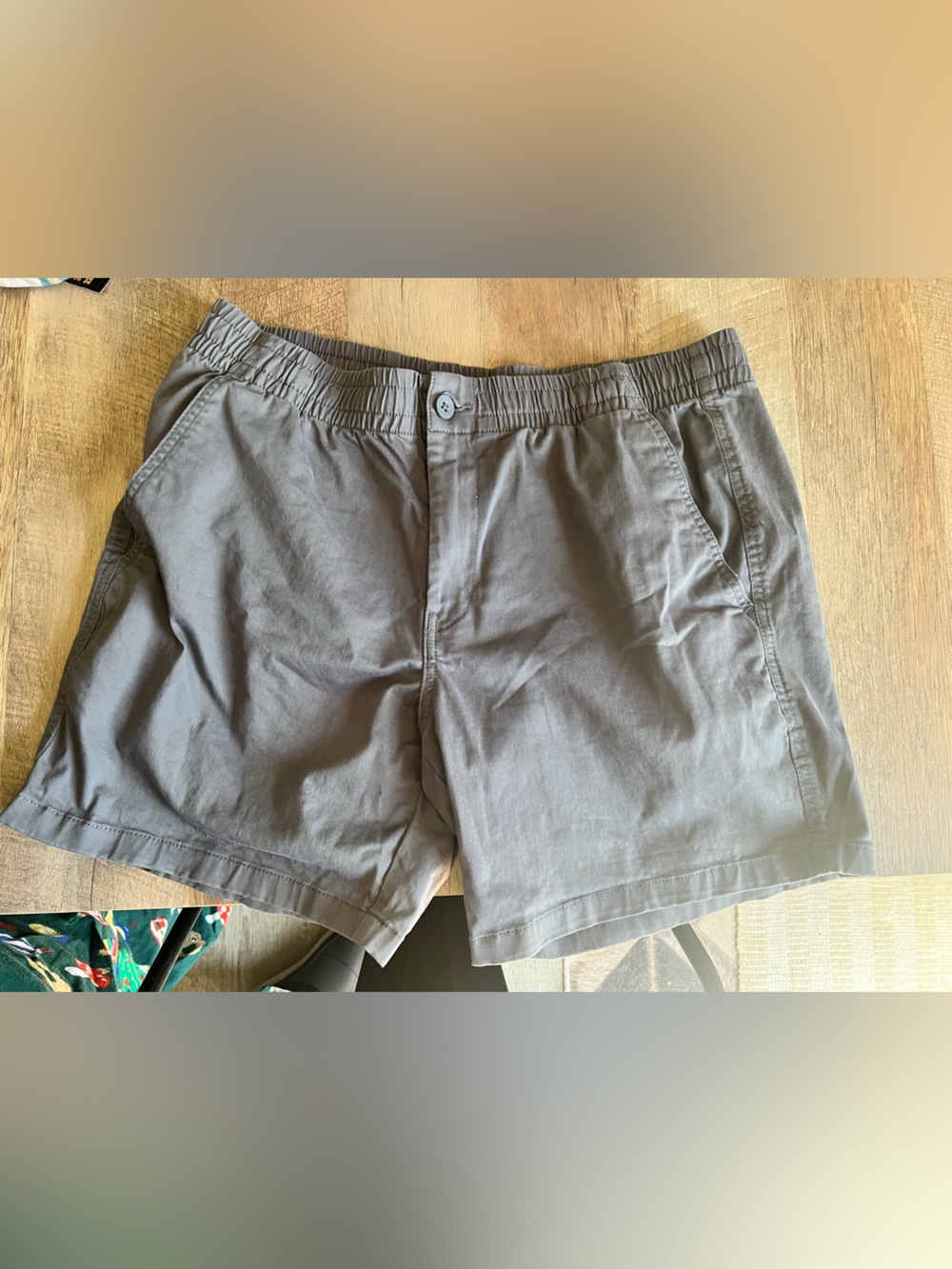 Members marks Elastic Waist Casual Shorts - Gray